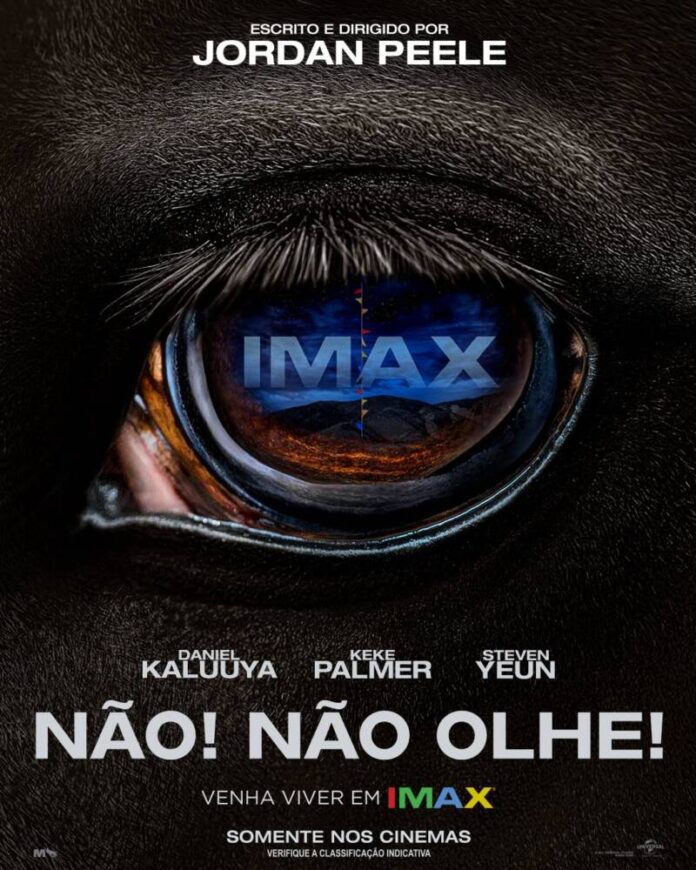 Não Não Olhe Terror de Jordan Peele ganha novo cartaz IMAX