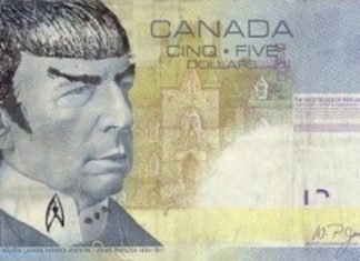 Leonard Nimoy é imortalizado em cédulas canadenses
