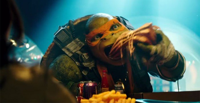 Michelangelo devora uma pizza em novo teaser de ‘As Tartarugas Ninja 2’
