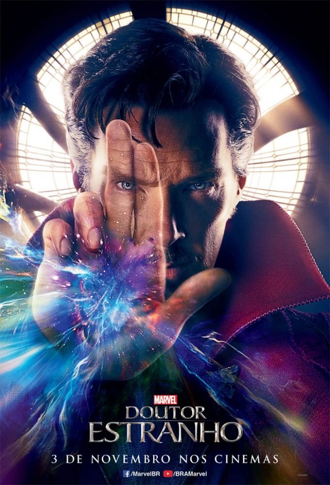 O enredo mais intenso de Doctor Strange 3 ganha vida no pôster de