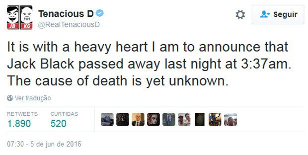 Jack Black morreu : o ator vítima de boatos de morte - Mediamass