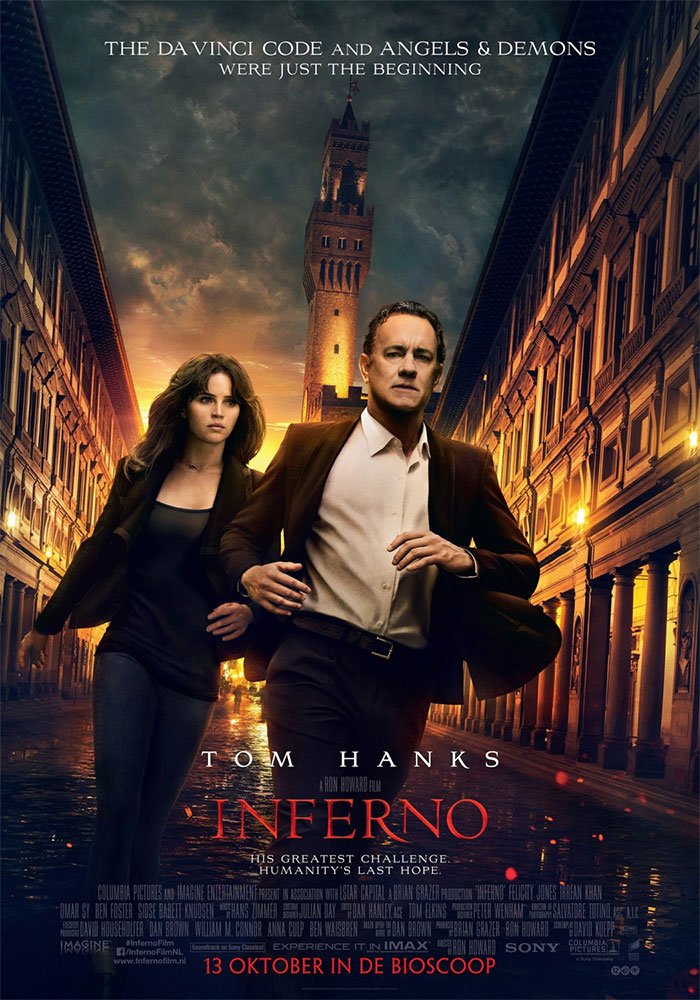 Inferno' é um filme de terror, afirma diretor - CinePOP