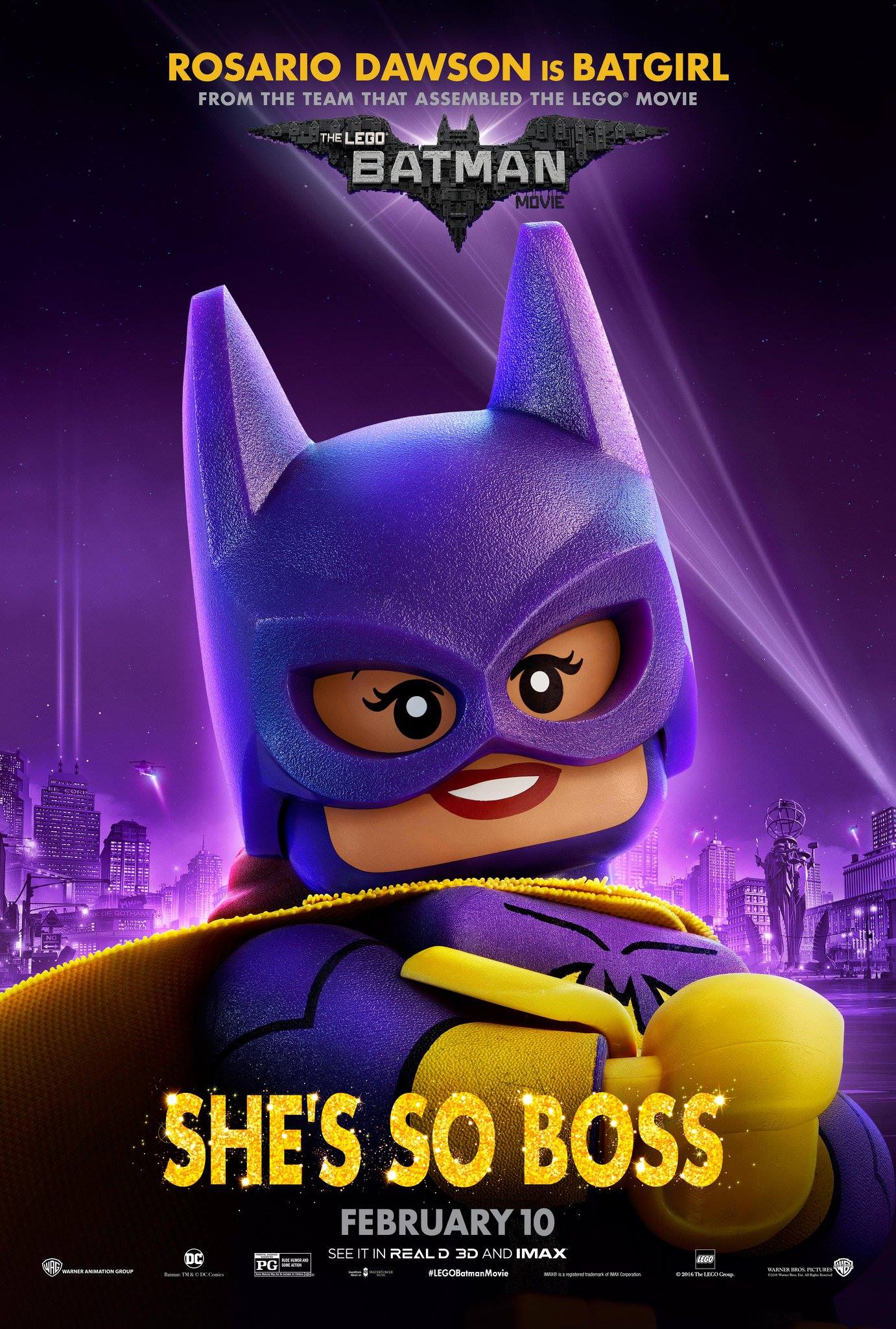 LEGO Batman: O Filme - Beijinho, beijinho, tchau, tchau! Ingressos para  #LEGOBatmanOFilme