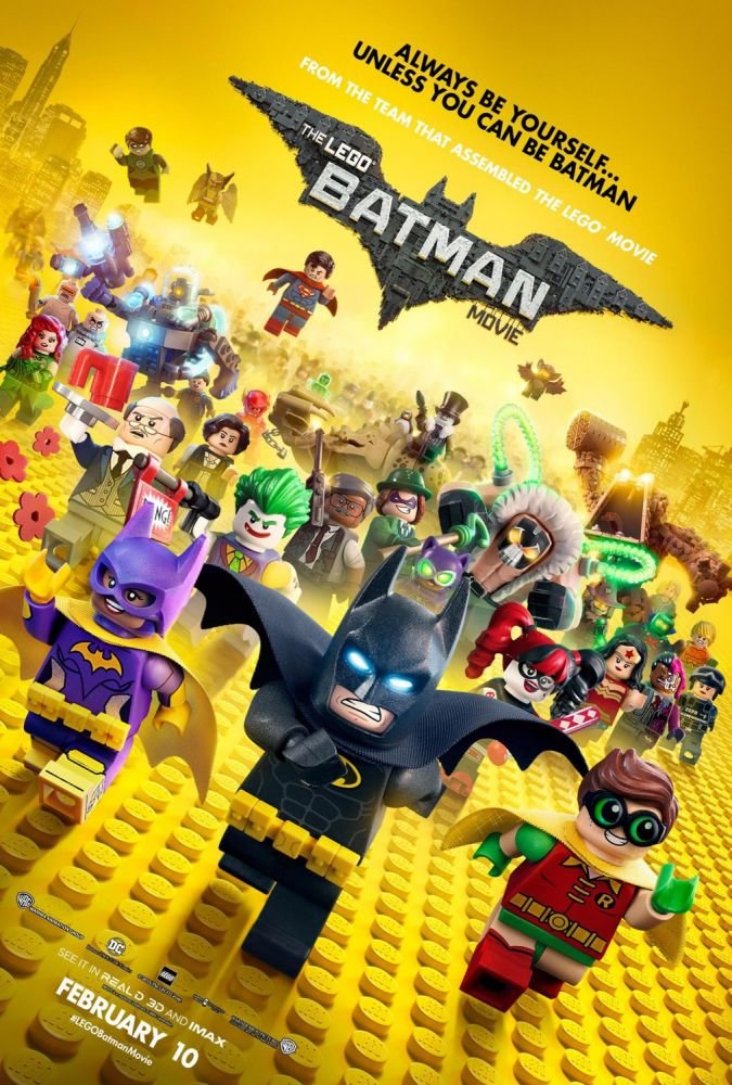 Cartaz e trailer DUBLADO de 'LEGO Batman – O Filme' - CinePOP