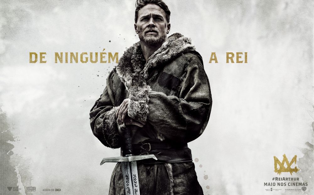 Regan Monarquía Antemano Charlie Hunnam e todo o elenco de 'Rei Arthur – A Lenda da Espada' em novo  banner | CinePOP Cinema