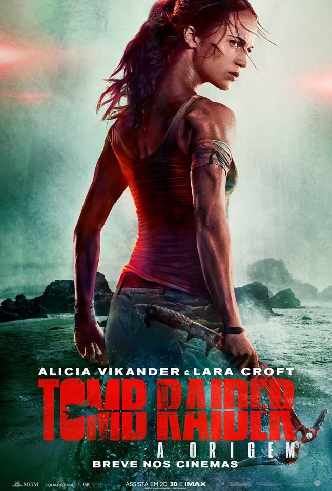 Dvd Filme Tomb Raider A Origem - Dublado