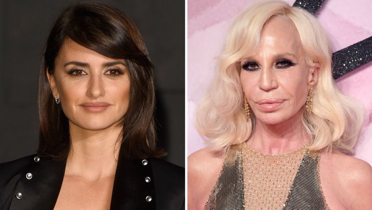 Activa  Penélope Cruz transforma-se em Donatella Versace