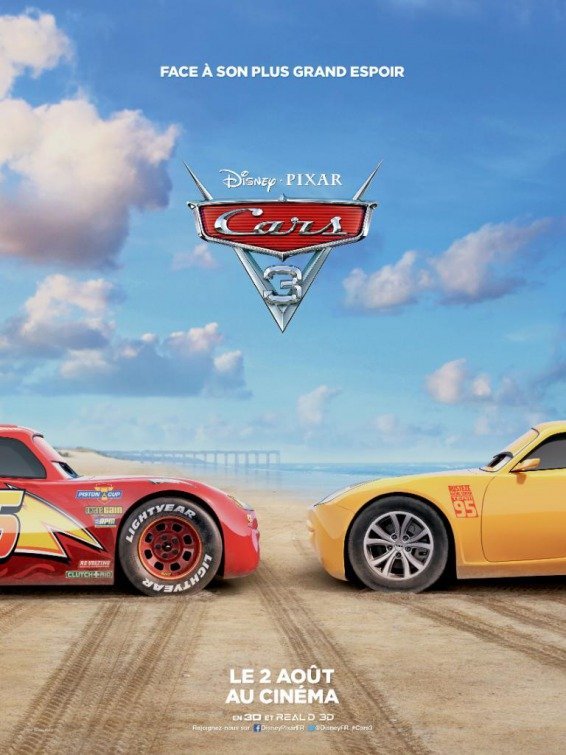 Carros 3: desafio de Lightning McQueen no novo trailer da animação