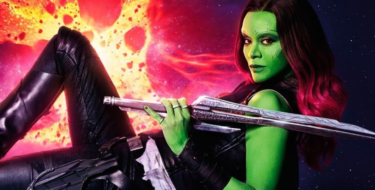 Zoe Saldana revela qual foi sua maior inspiração para interpretar Gamora em ‘Guardiões da Galáxia’