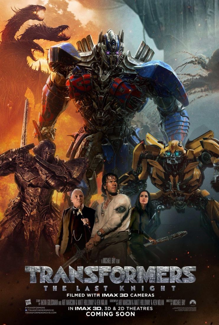 Transformers – O Último Cavaleiro' ganha novo cartaz com o elenco completo  - CinePOP