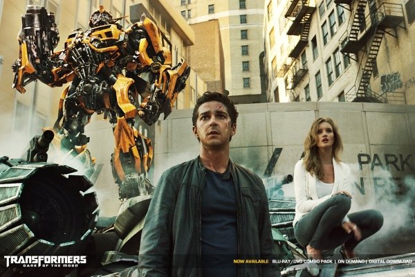 Novas imagens de Transformers: O Lado Oculto da lua e trailer de