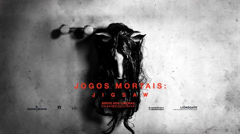 Cartaz final de 'Jogos Mortais – Jigsaw' - CinePOP