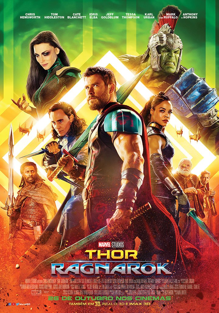 Thor: Ragnarok ultrapassa Liga da Justiça como o filme mais