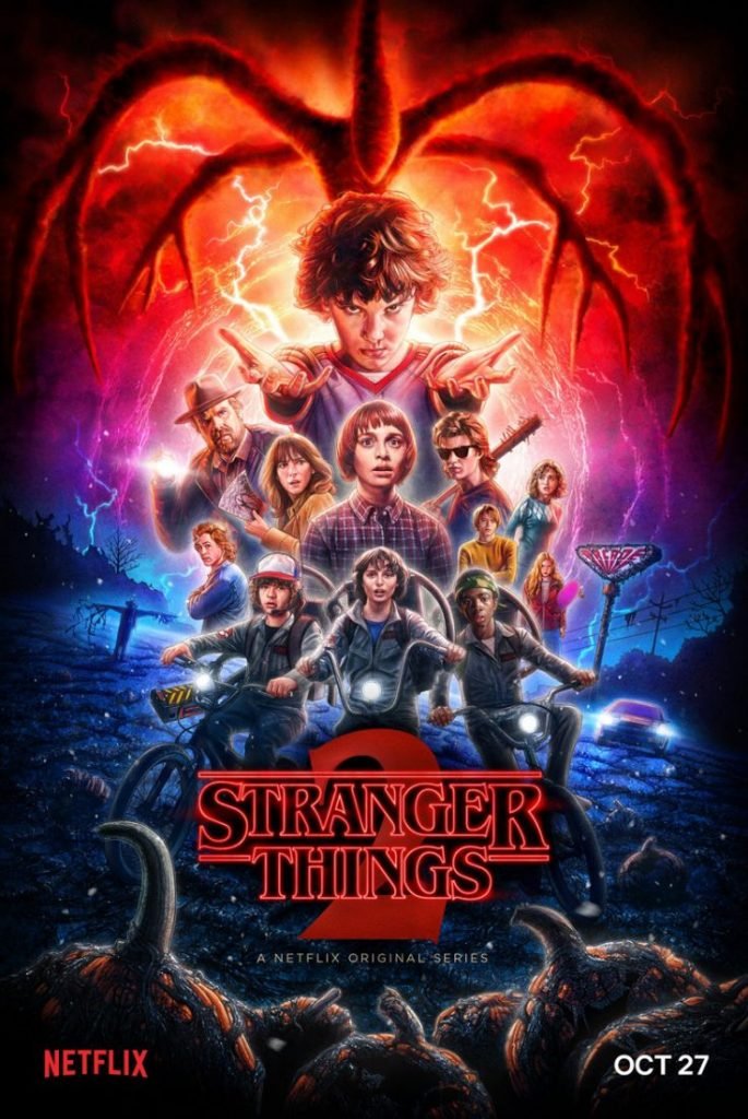Stranger Things: Will e monstro no céu em novo cartaz da 2ª temporada