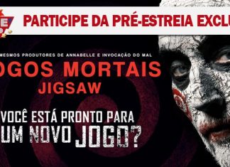 Lista de convidados para nossa pré-estreia EXCLUSIVA de Jogos Mortais – Jigsaw