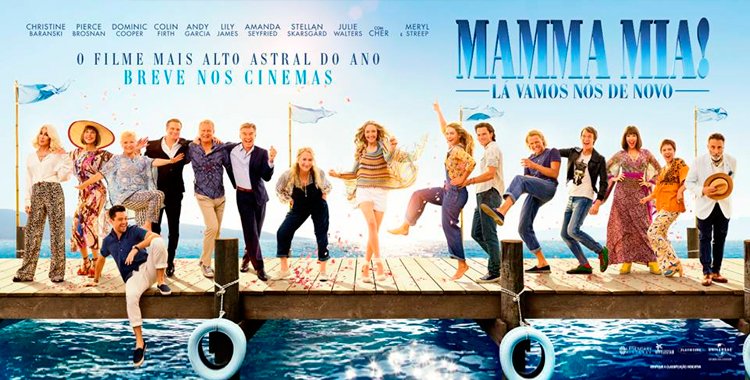 Mamma Mia: Lá Vamos Nós De Novo! | CinePOP Cinema