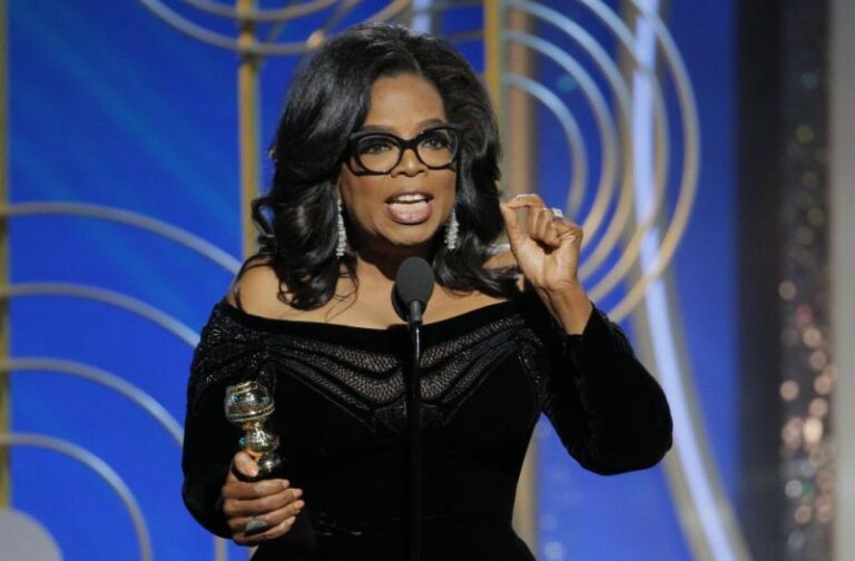 Globo de Ouro: Oprah convoca homens e mulheres contra o abuso sexual em discurso; Assista!