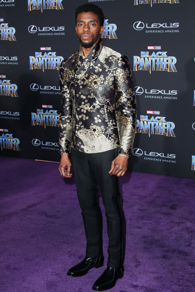‘Black Panther’ film premiere, Arrivals, Los Angeles, USA – 29 Jan 2018