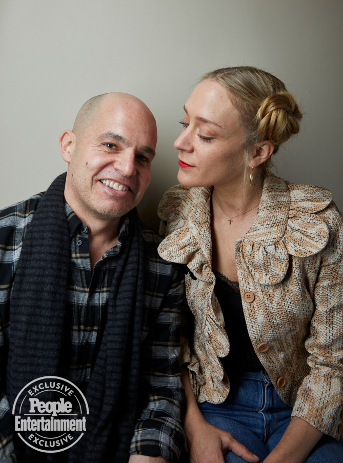 Lizzie –  Writer Bryce Cass, Chloe Sevigny – Photographed in the YouTube x Getty Images studio during the Sundance Film Festival in Park City Utah on January 19th, 2018. 

CREDIT: Robby Klein/Getty Images