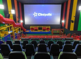 Rede de cinema cria sala com playground para crianças em São Paulo!