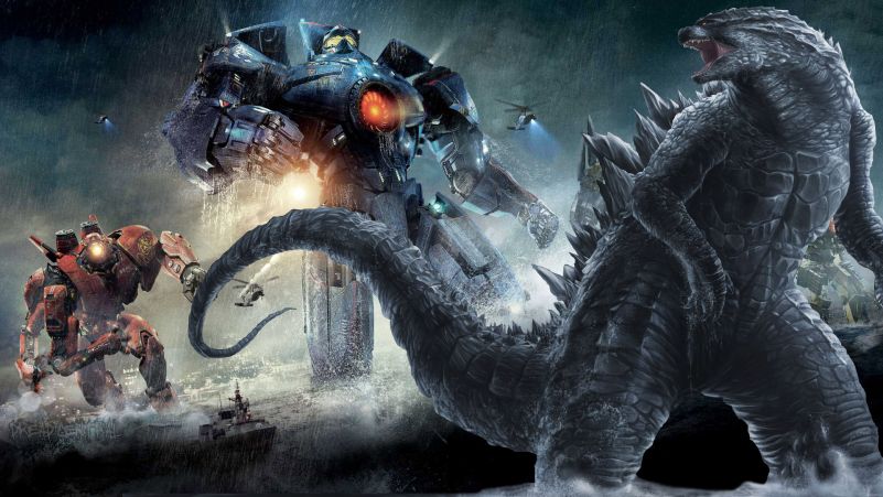 Godzilla'' e ''Círculo de Fogo'' se unem em pôster oficial