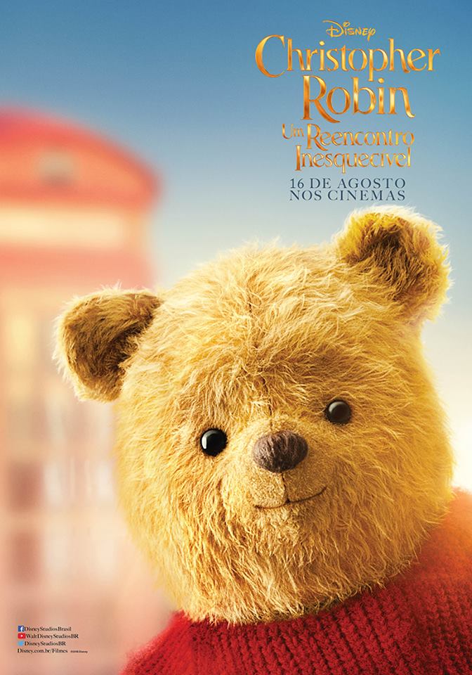 Disney produzirá filme live-action do Ursinho Pooh