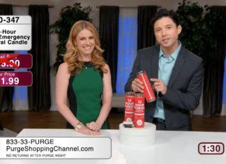 Site vende produtos sinistros para se preparar para ‘Uma Noite de Crime’