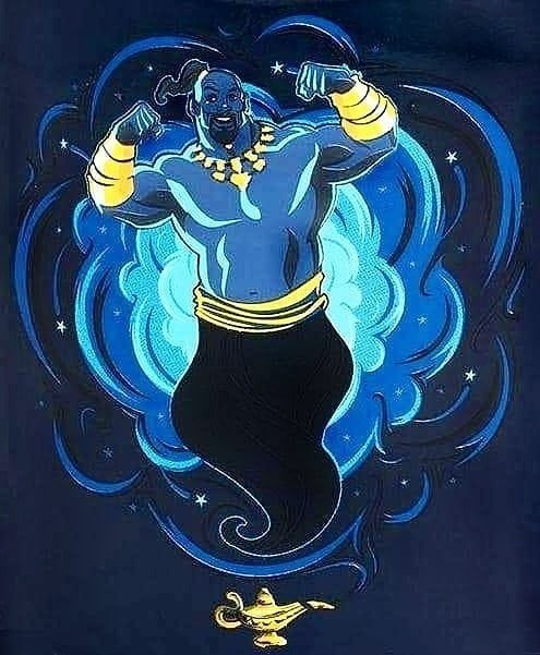 Aladdin': Arte conceitual mostra como ficará Gênio da Lâmpada na