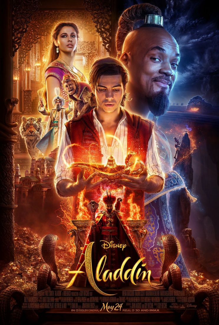 Aladdin  Will Smith confirma que Gênio do live-action será azul - Cinema  com Rapadura