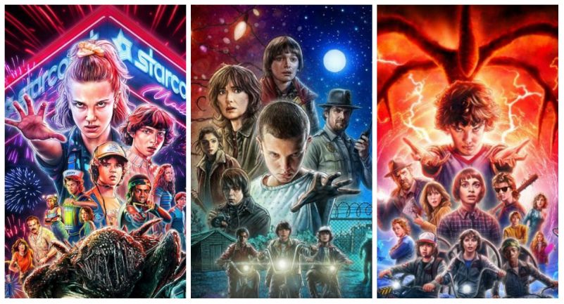 Relembre os personagens de Stranger Things