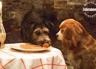 ‘A Dama e o Vagabundo’: Justin Theroux recria clássica cena do espaguete com seu cachorro; Confira!