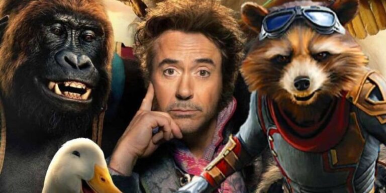 Rocket de ‘Guardiões da Galáxia’ se junta ao ‘Dr. Dolittle’ em nova arte HILÁRIA; Confira!