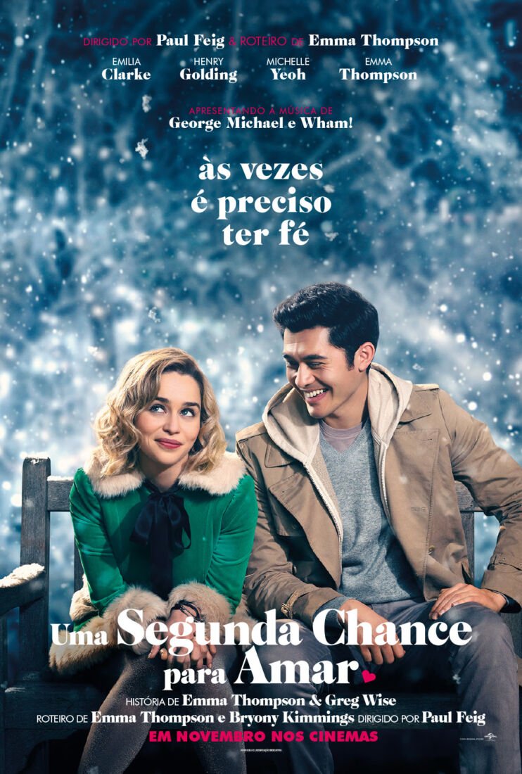 Uma Segunda Chance para Amar': Comédia natalina com Emilia Clarke já está  disponível na Netflix – CinePOP Cinema