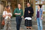 Alexis (Annie Murphy), Patrick (Noah Reid), David (Dan Levy), St