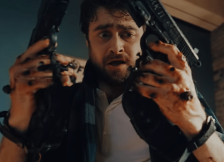 Daniel Radcliffe e Samara Weaving se enfrentam no trailer de ‘Guns Akimbo’