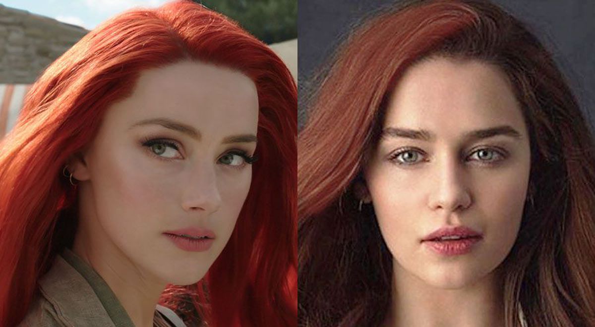 Aquaman 2 : Emilia Clarke aparece como Mera no lugar de Amber Heard !