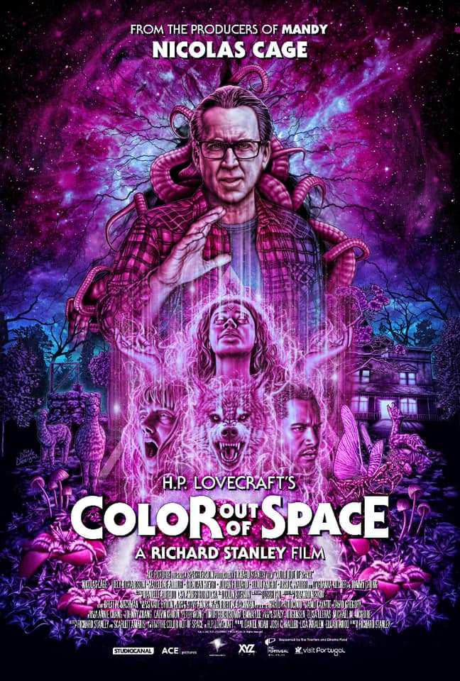 Resultado de imagem para colour out of space Richard Stanley poster"