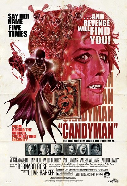 Vi nos Filmes - No filme O Mistério de Candyman (1992), Tony Todd