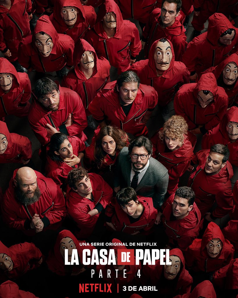 Netflix: 4ª temporada de La Casa de Papel estreia no dia 3 de abril -  Purebreak