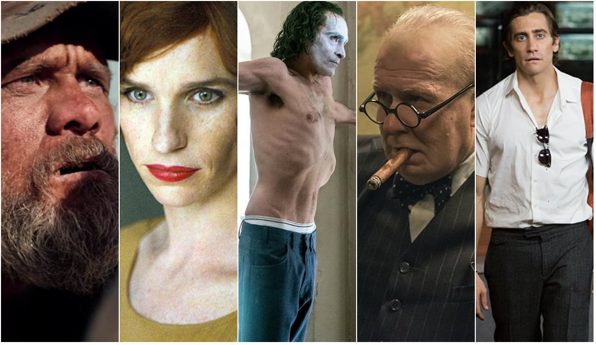 Top10 atores que ficaram totalmente irreconhecíveis em seus personagens
