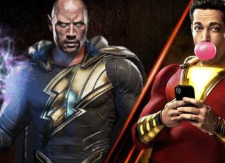 ‘Shazam! 2’: Diretor divulga foto de Raio Neon indicando a presença do ‘Adão Negro’