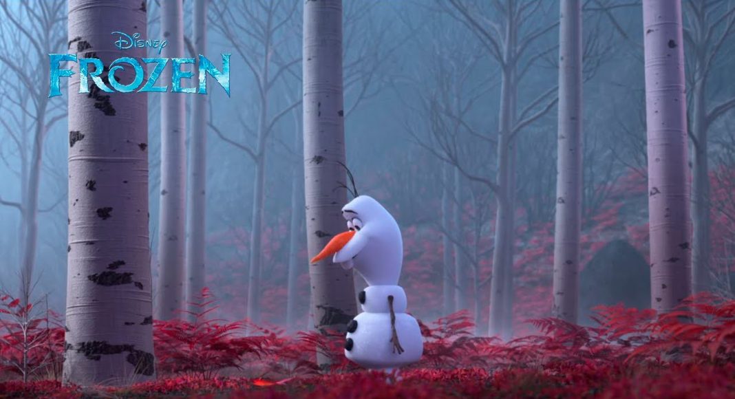 divirta-se com o olaf