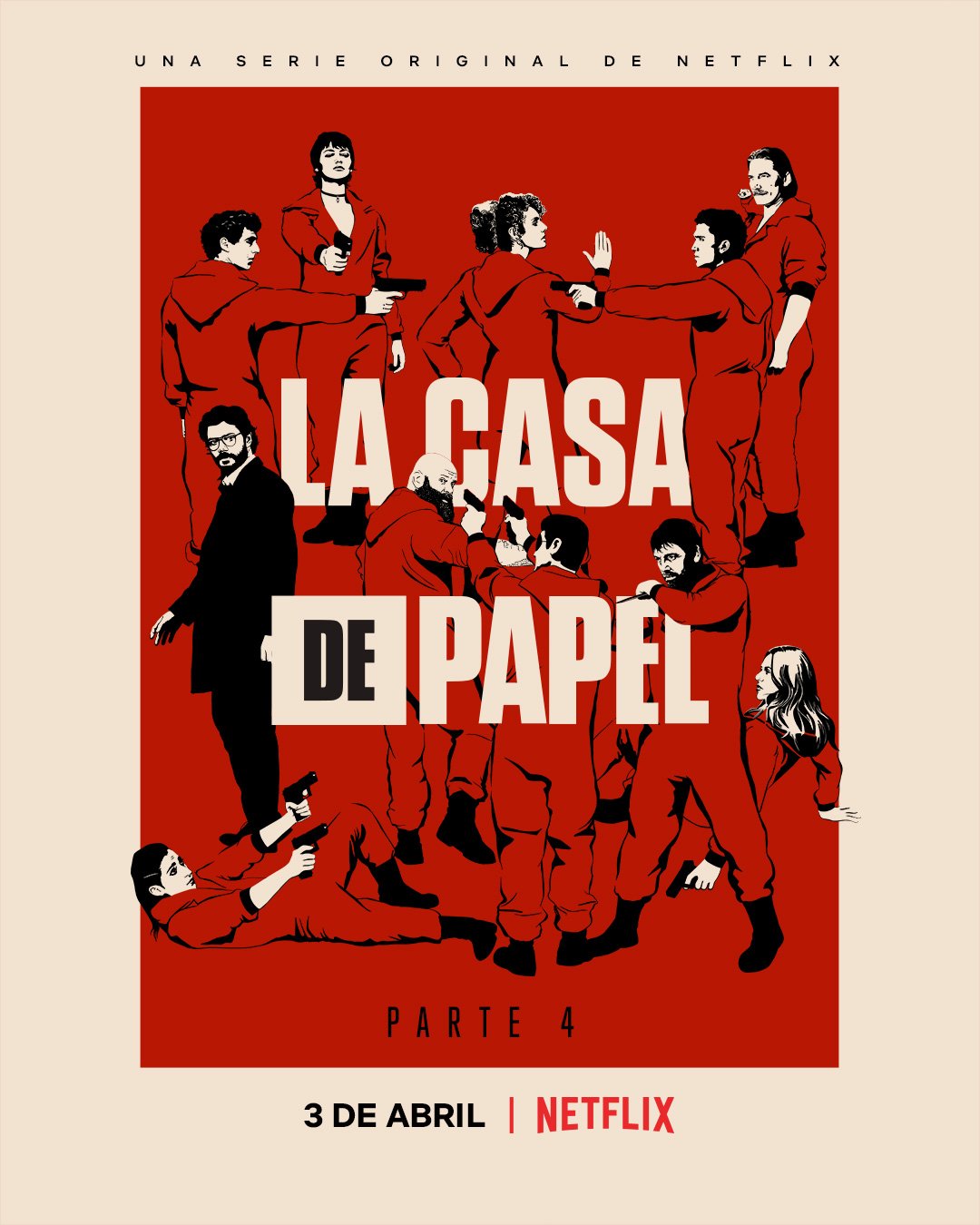 Netflix: 4ª temporada de La Casa de Papel estreia no dia 3 de abril -  Purebreak