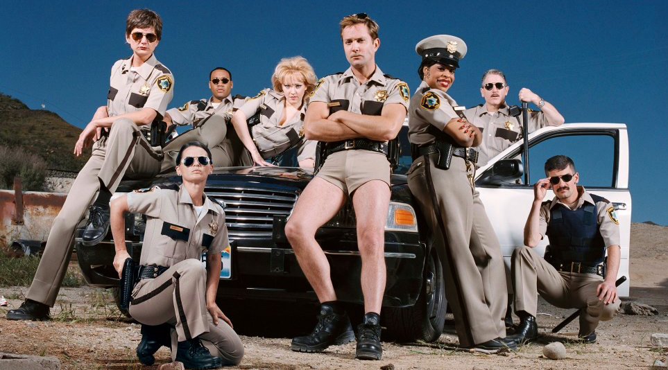 Reno 911!  Elenco da clássica série de comédia se reúne para