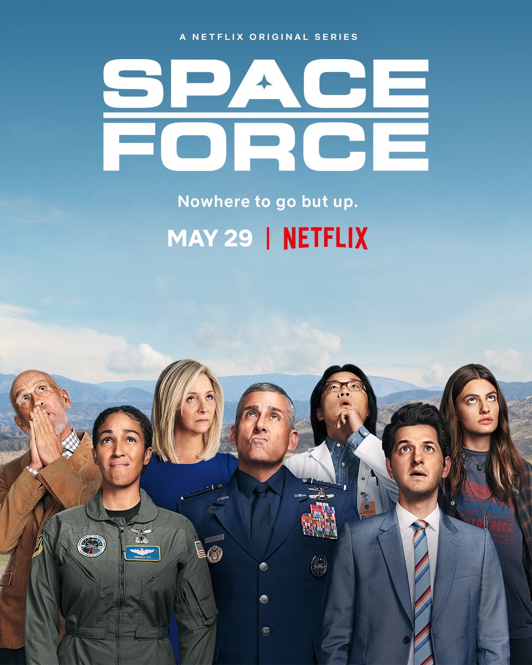 Space Force': Personagens ganham destaque nos primeiros cartazes ...