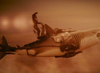 Oi? Zumbis nazistas pilotam tubarões mecânicos no trailer de ‘Sky Sharks’
