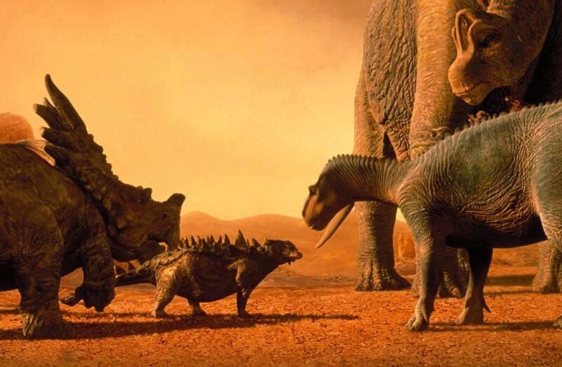 20 anos de 'Dinossauro'  A epopeia visual da Disney - CinePOP