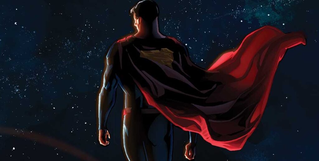 superman protege a terra… 🎥animação: superman o homem do amanhã #sup