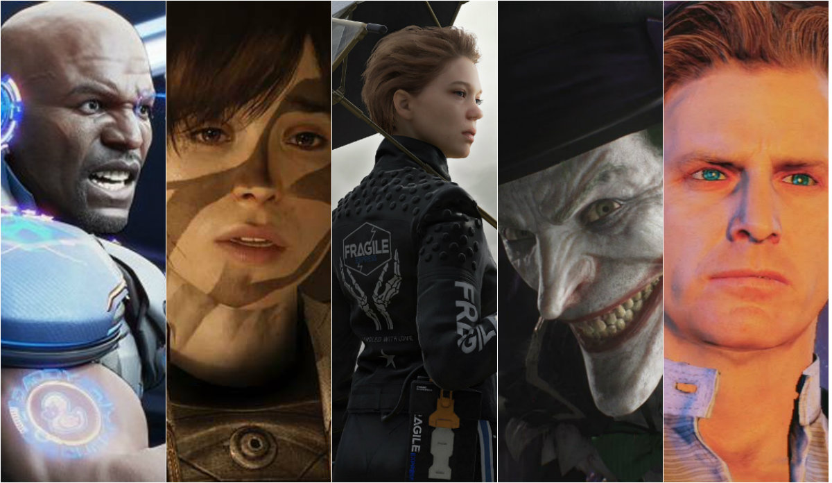 Veja os atores que foram transformados em personagens de jogos de videogame!