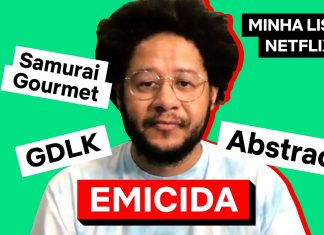 Quarentena? Emicida compartilha lista com suas produções favoritas na Netflix
